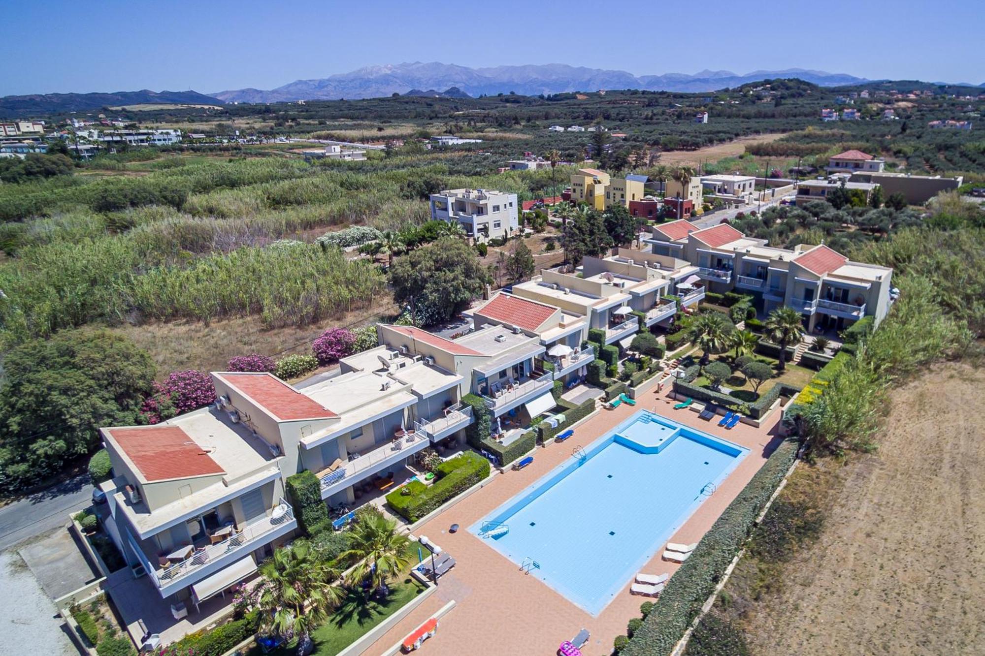 Maleme Yoga Blue Apartment Chania  Exterior photo